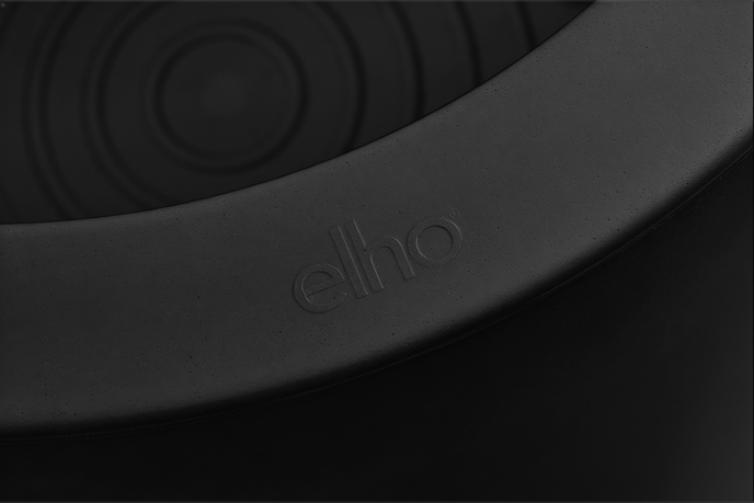 pure cilinder high 40 zwart